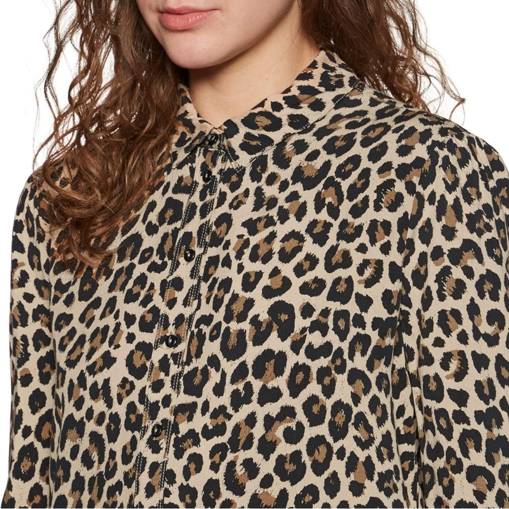 Brixton Leopard Print Button Down - image 7